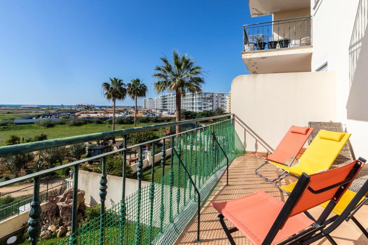 Beach Front View Armacao De Pera Flat Esterno foto