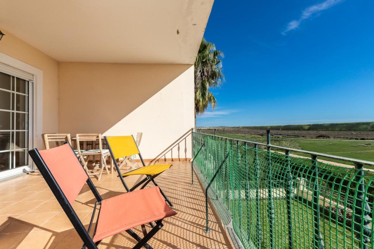 Beach Front View Armacao De Pera Flat Esterno foto
